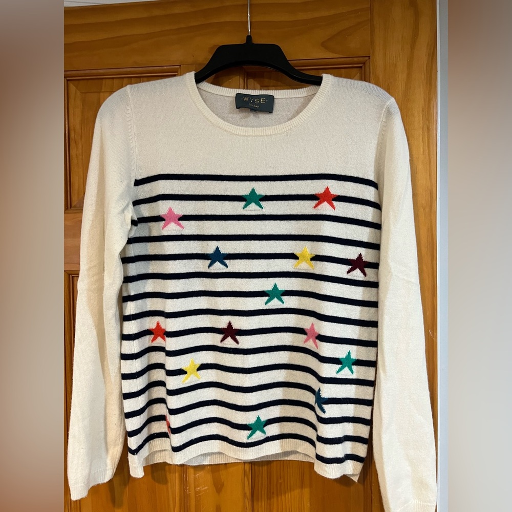 WYSE London Cashmere Star Sweater